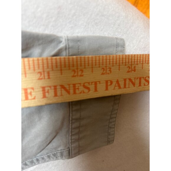 L.L.Bean Mens Traditional Fit Gray Button-Up Shirt Size L -REG100% Cotton - Picture 8 of 10